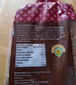 pan de molde