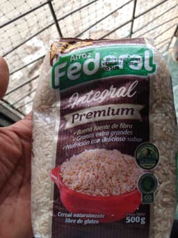 arroz federal integral