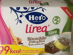 Bizcochito fruta y fibra