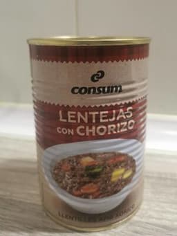 Lentejas con chorizo