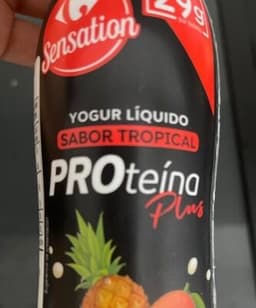 Yogur líquido sabor tropical