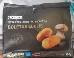 Croquetas boletus edulis