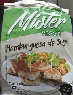 hamburguesa de soya
