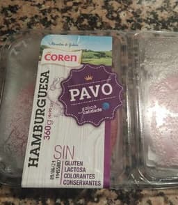 Hamburguesa Pavo