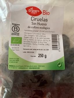 Ciruelas sin hueso